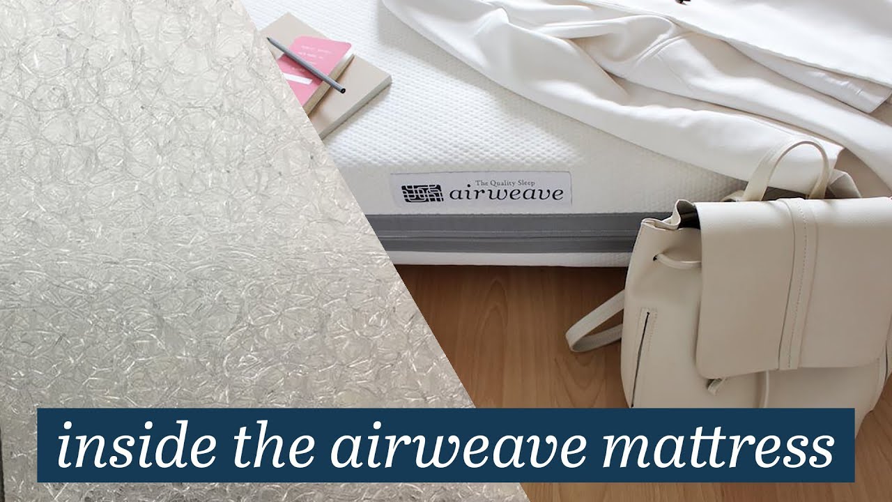 Inside Airweave mattress