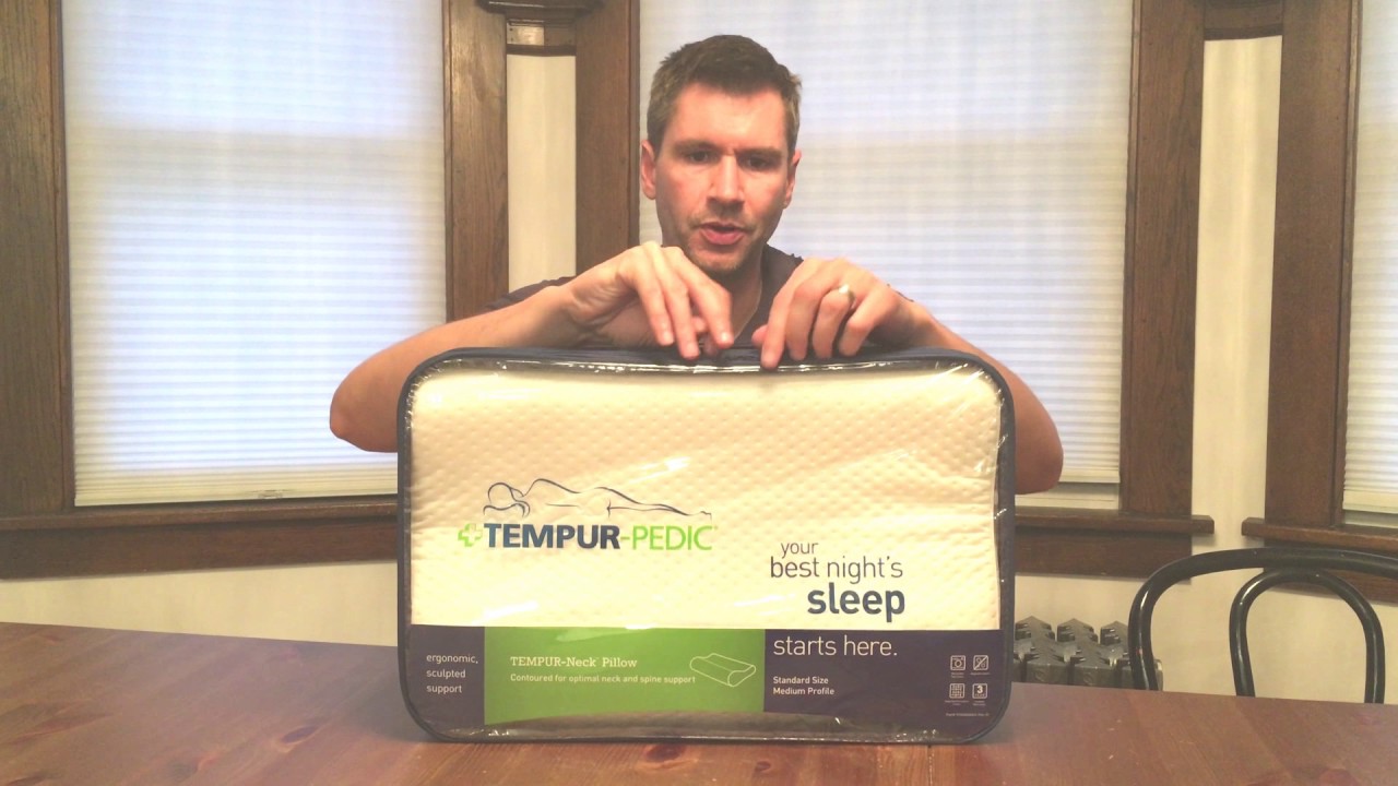 Original TEMPUR-Neck review video 1