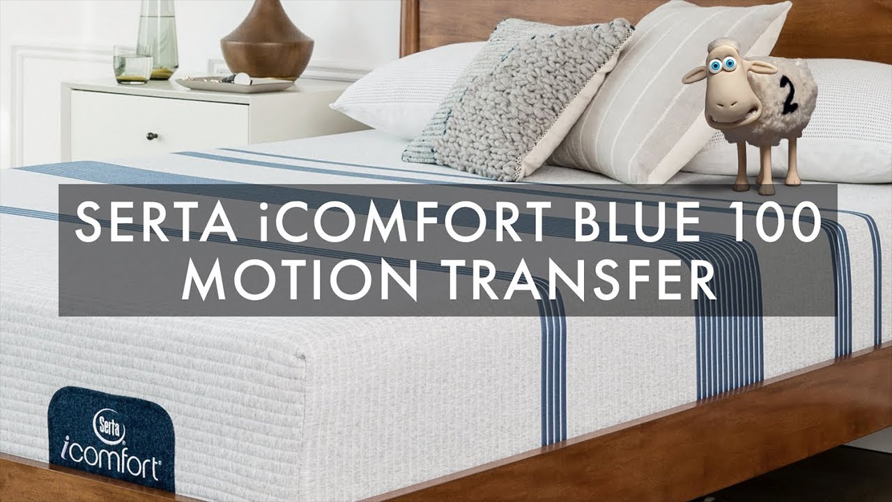 Serta iComfort Blue 100 motion demonstration