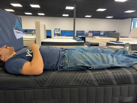 Diamond Black Diamond Lux Hybrid (Firm) — Optional short video pressing / lying on it
