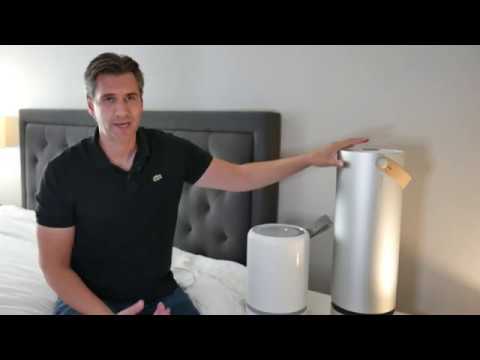 Molekule air purifier review and noise demo