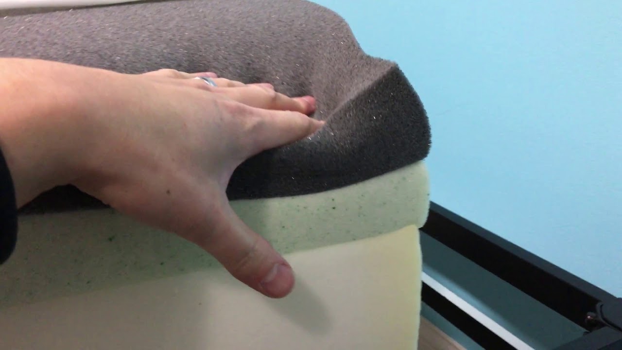 Tuft and Needle Mint pressure relief and sinkage test