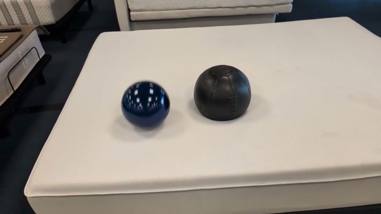 Boring Mattress Motion Transfer Test