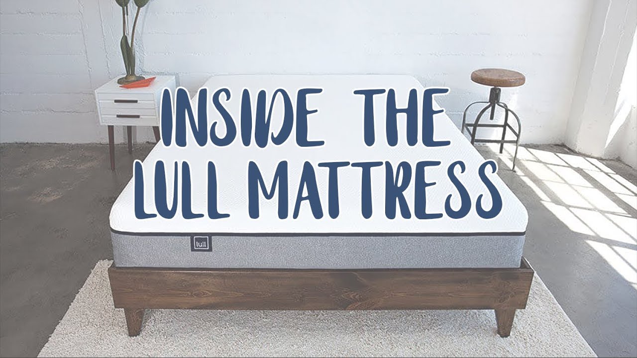 Lull mattress heat retention and cooling test with thermal camera