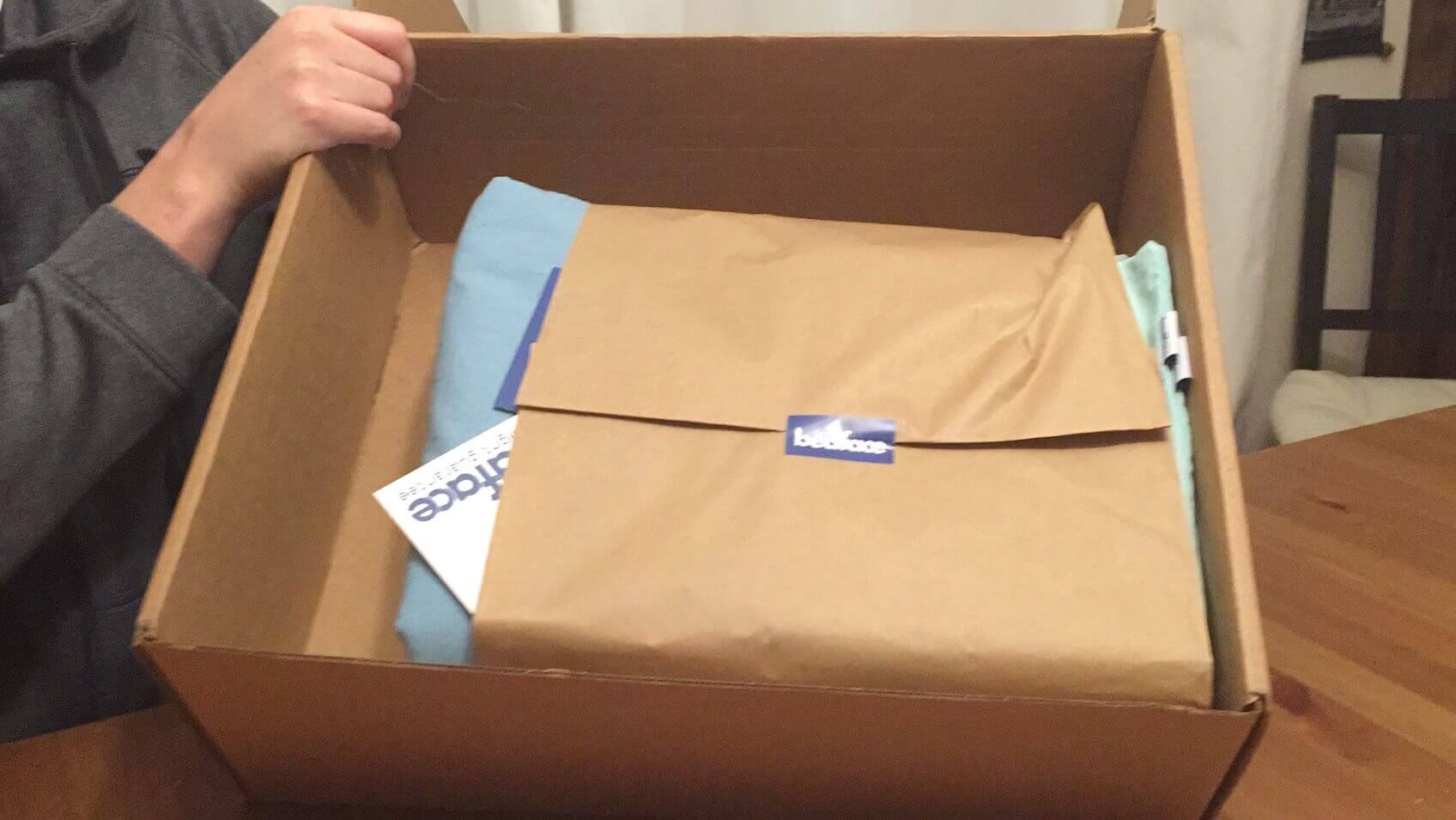 Unboxing the Bedface Sheets
