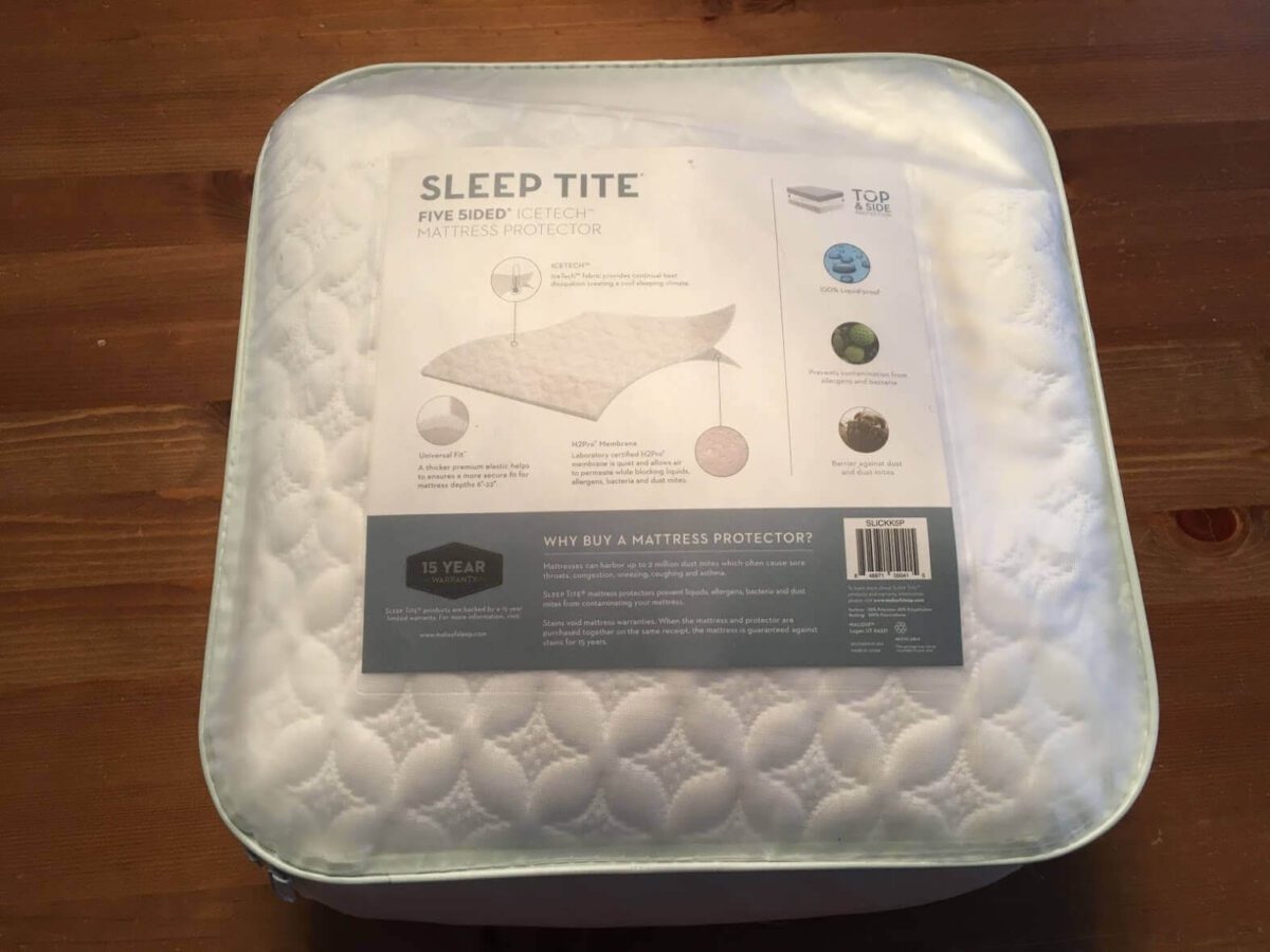 Malouf Ice Tech Mattress Protector Review - Yawnder