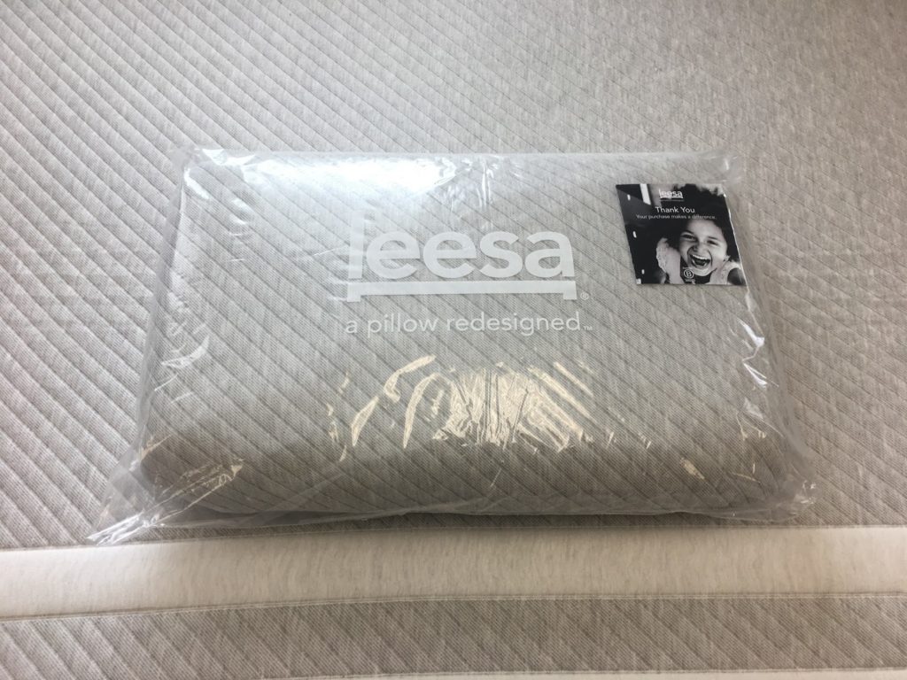 Leesa Pillow Wrapping