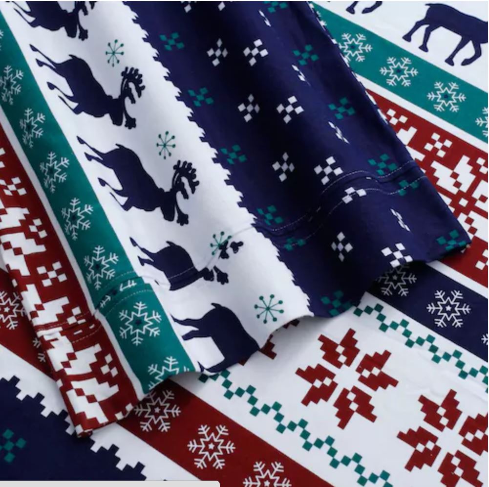 kohls christmas sheets