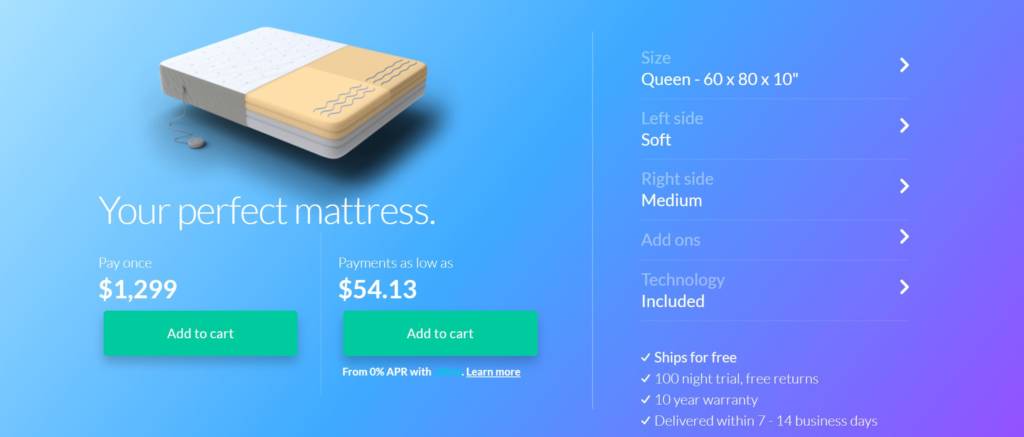 Eight Sleep Smart Mattress