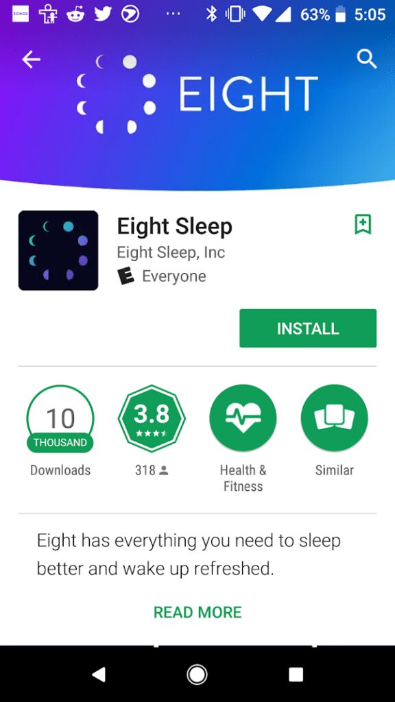 Eight Sleep App