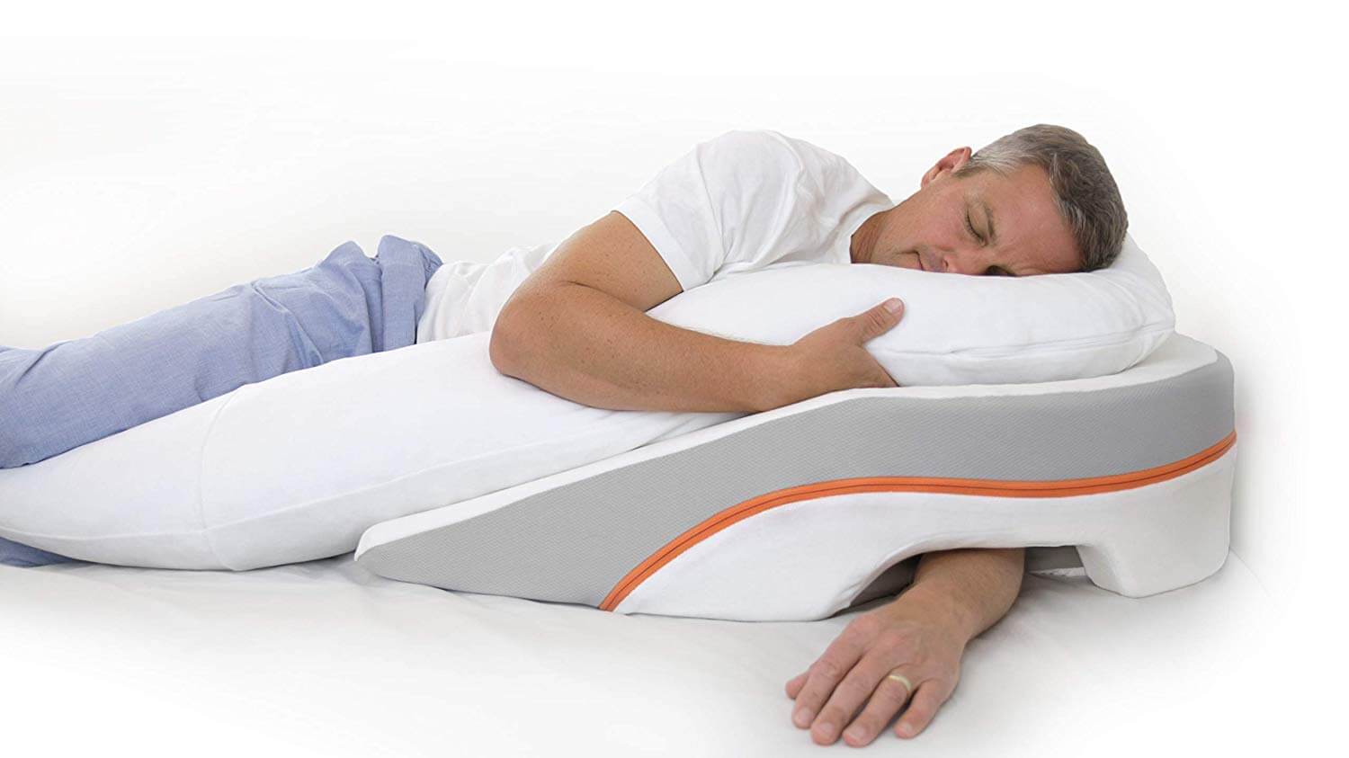 Gerd Pillow: Acid Reflux Relief for Side Sleepers Large