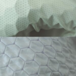 purple harmony pillow grid hyper elastic polymer