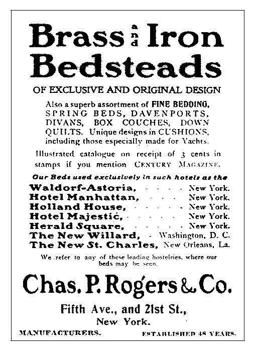 Charles P Rogers Ad