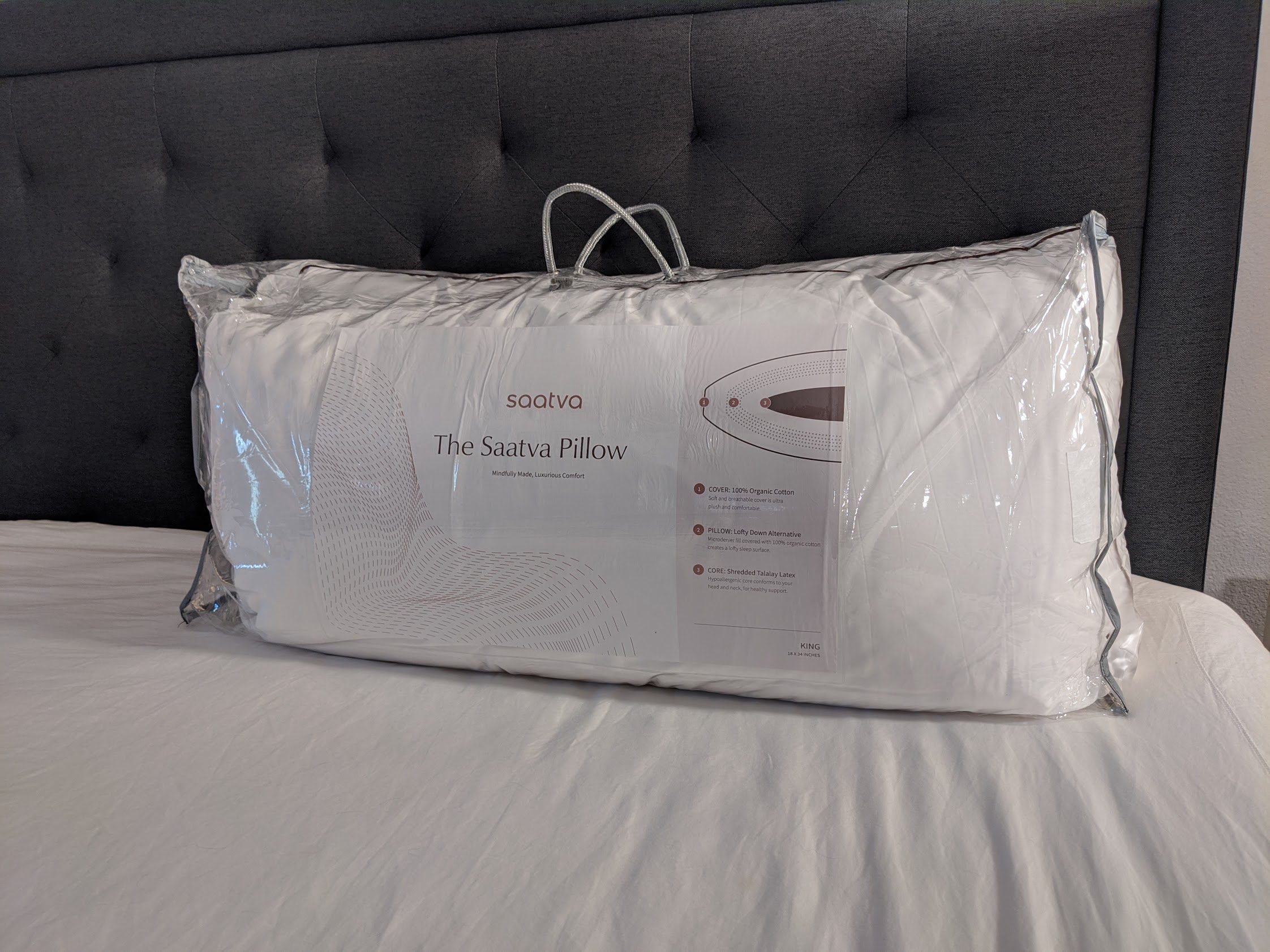 Saatva Latex Pillow Review: a luxurious yet supportive pillow