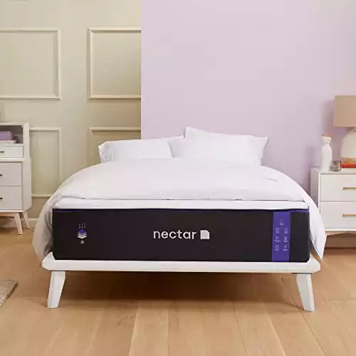 Nectar Premier Queen 13, 365-Night Trial - Forever Warranty, White
