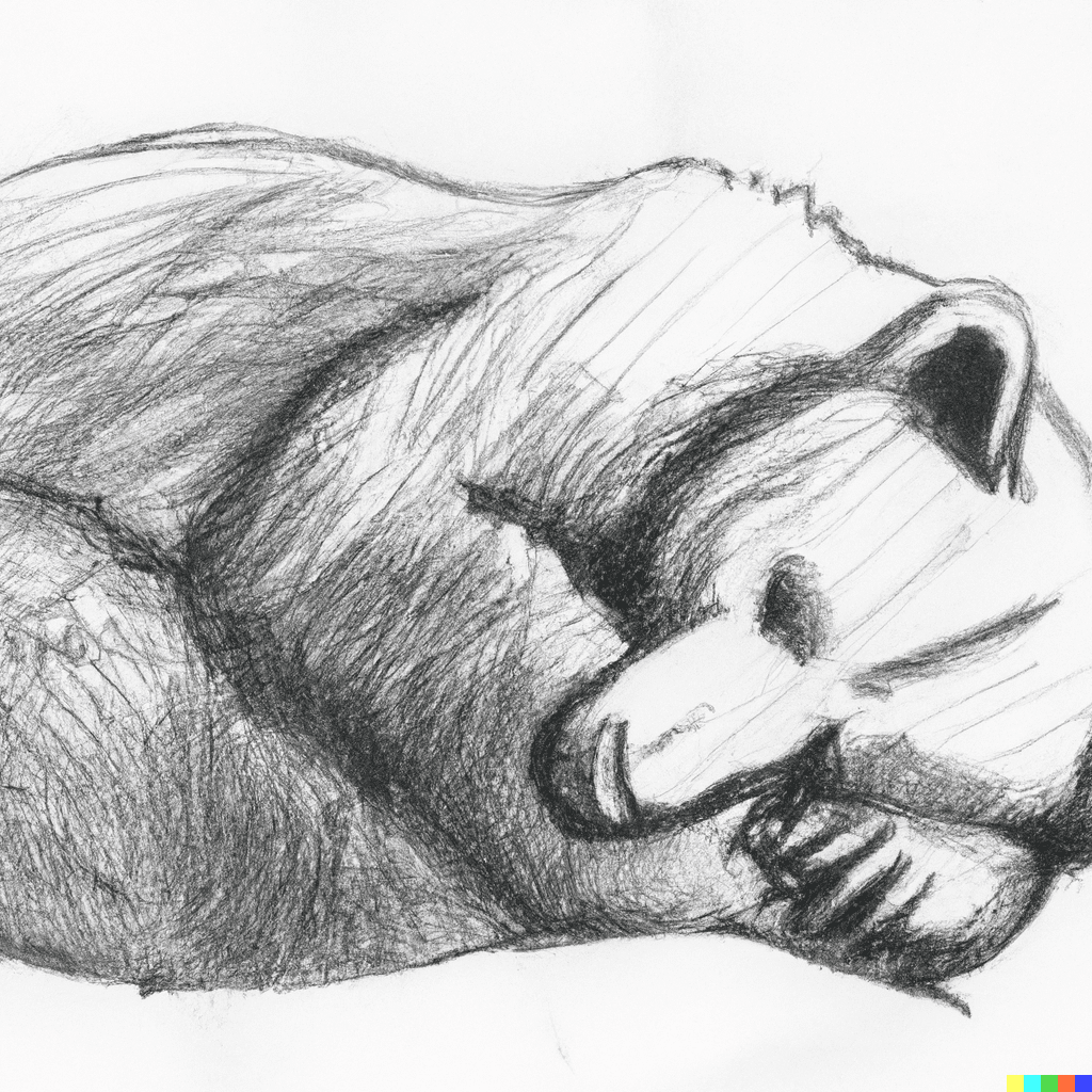 sleeping bear