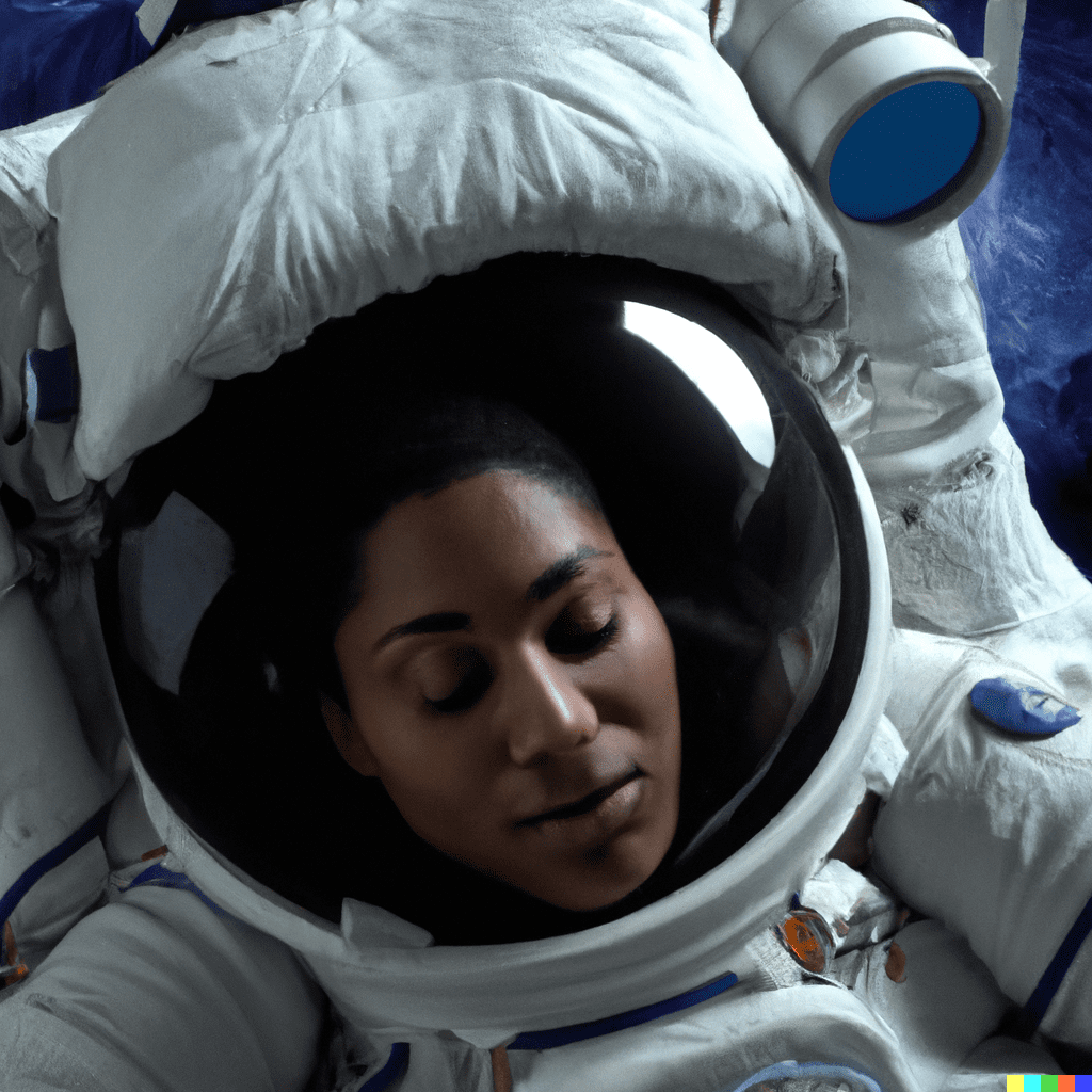sleeping in space
