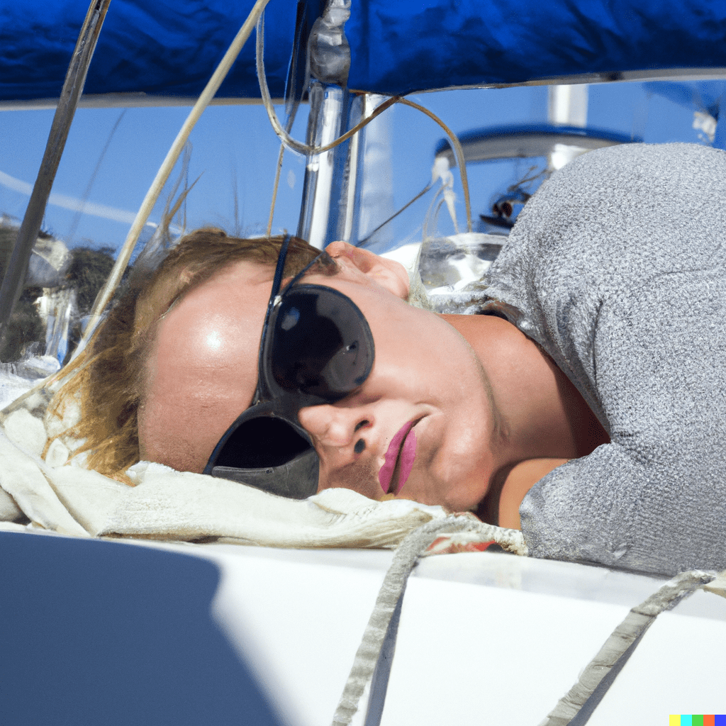 sleeping on a yacht