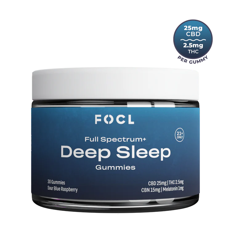 FOCL Deep Sleep CBD + THC Gummies