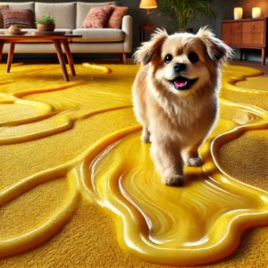 dog pee on carpet