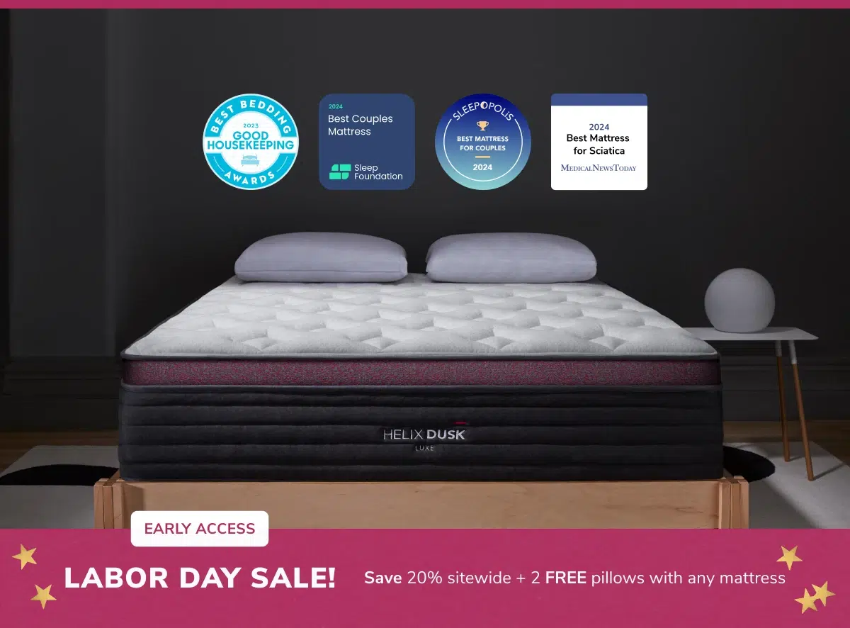 Shop the Helix Dusk Luxe | Premium Medium Mattress, Extra Support - Helix Sleep