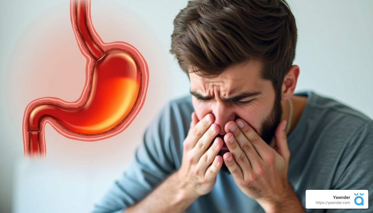 is burping a sign of acid reflux