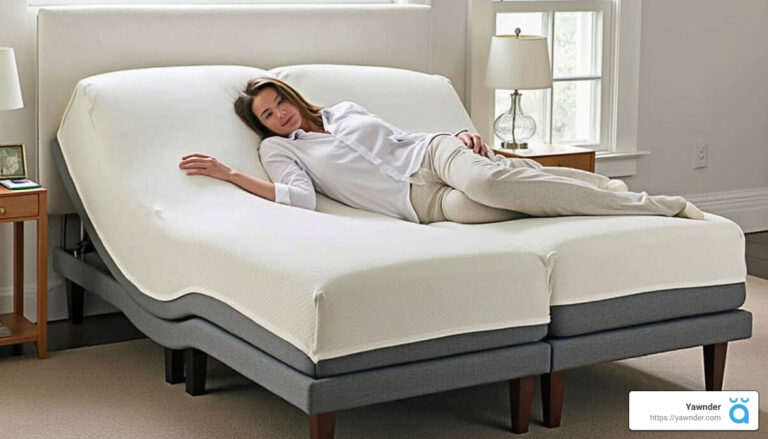 adjustable bed with temperature control