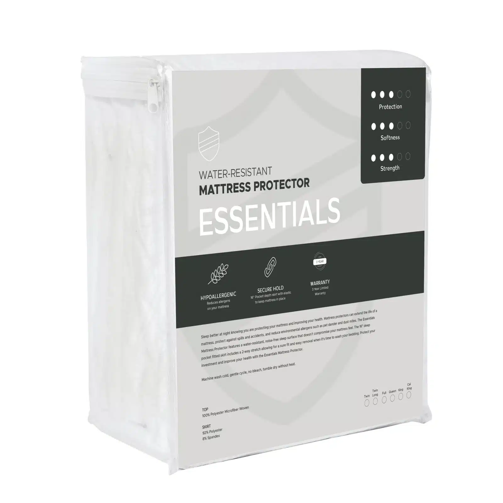 essentials mattress protector