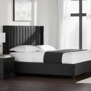 Malouf Bed with headboard