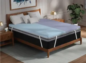 dual comfort topper