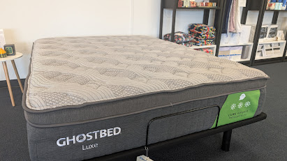 GhostBed Luxe Hybrid top panel detail