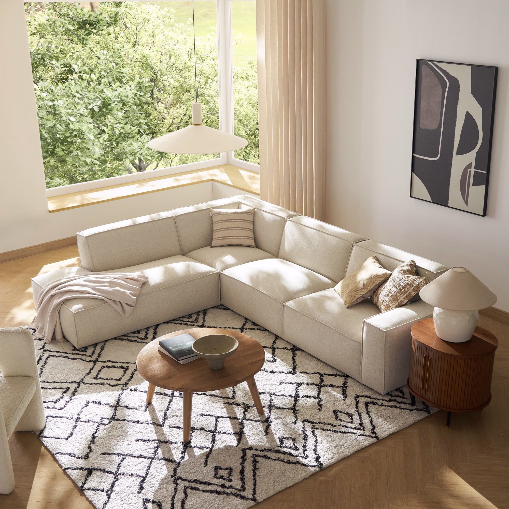 Castlery modular sectional sofa