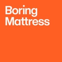 Boring Mattress