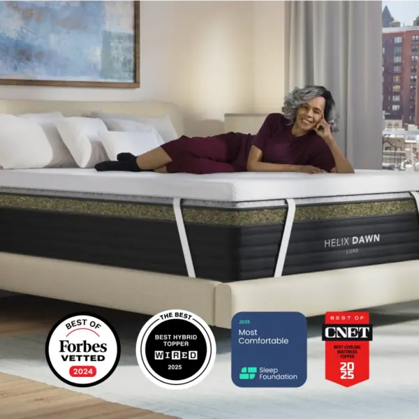 Helix Memory Foam Topper