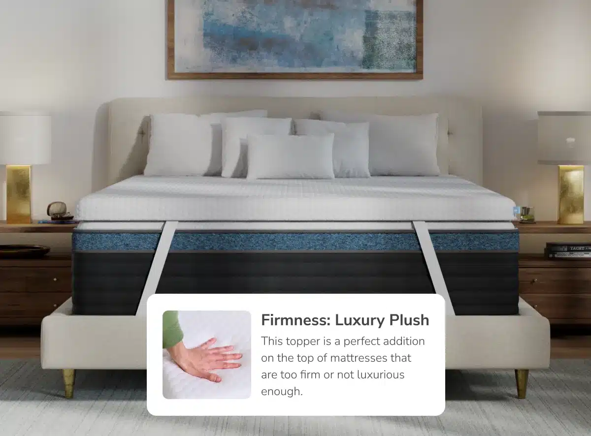 Helix Premium mattress topper Luxury Plush alternate image