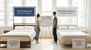 Helix Midnight Luxe vs. Winkbed