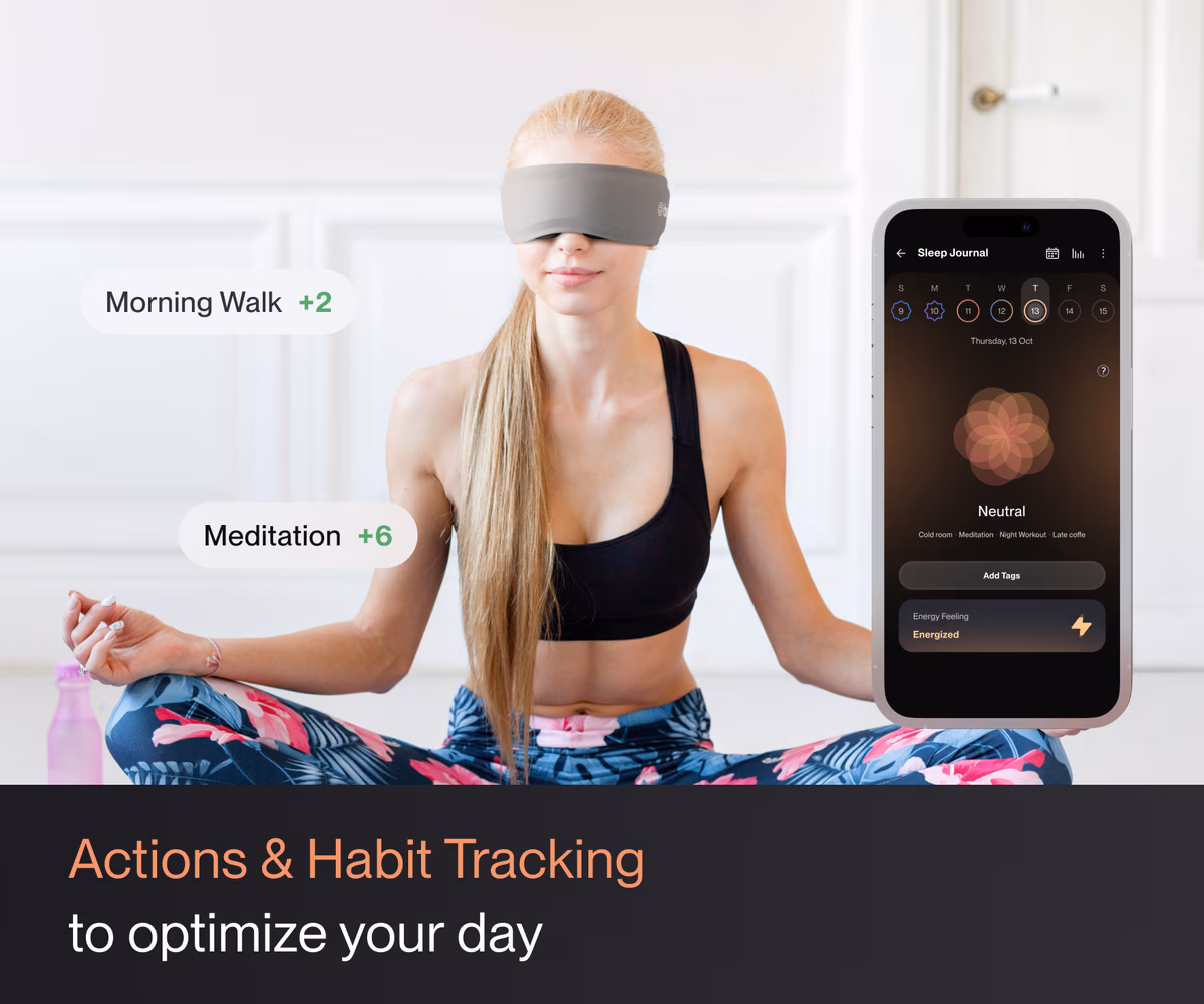 Bia Smart Sleep Mask packaging contents