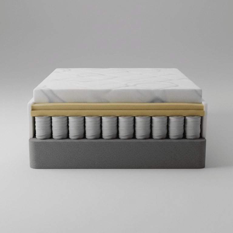 AI-designed hybrid mattress
