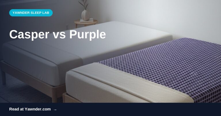 Casper vs Purple (2026): Which Mattress Actually Wins?