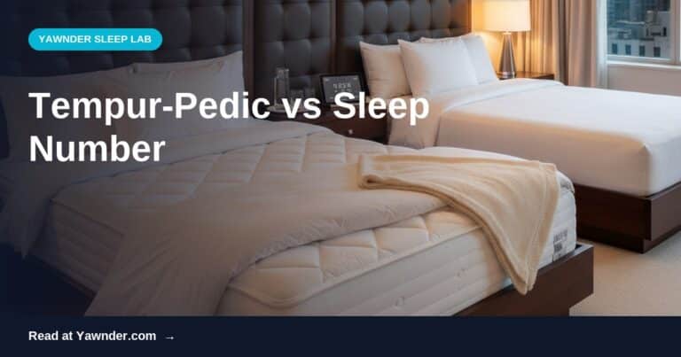 Tempur-Pedic vs Sleep Number (2026): Premium Mattress Showdown