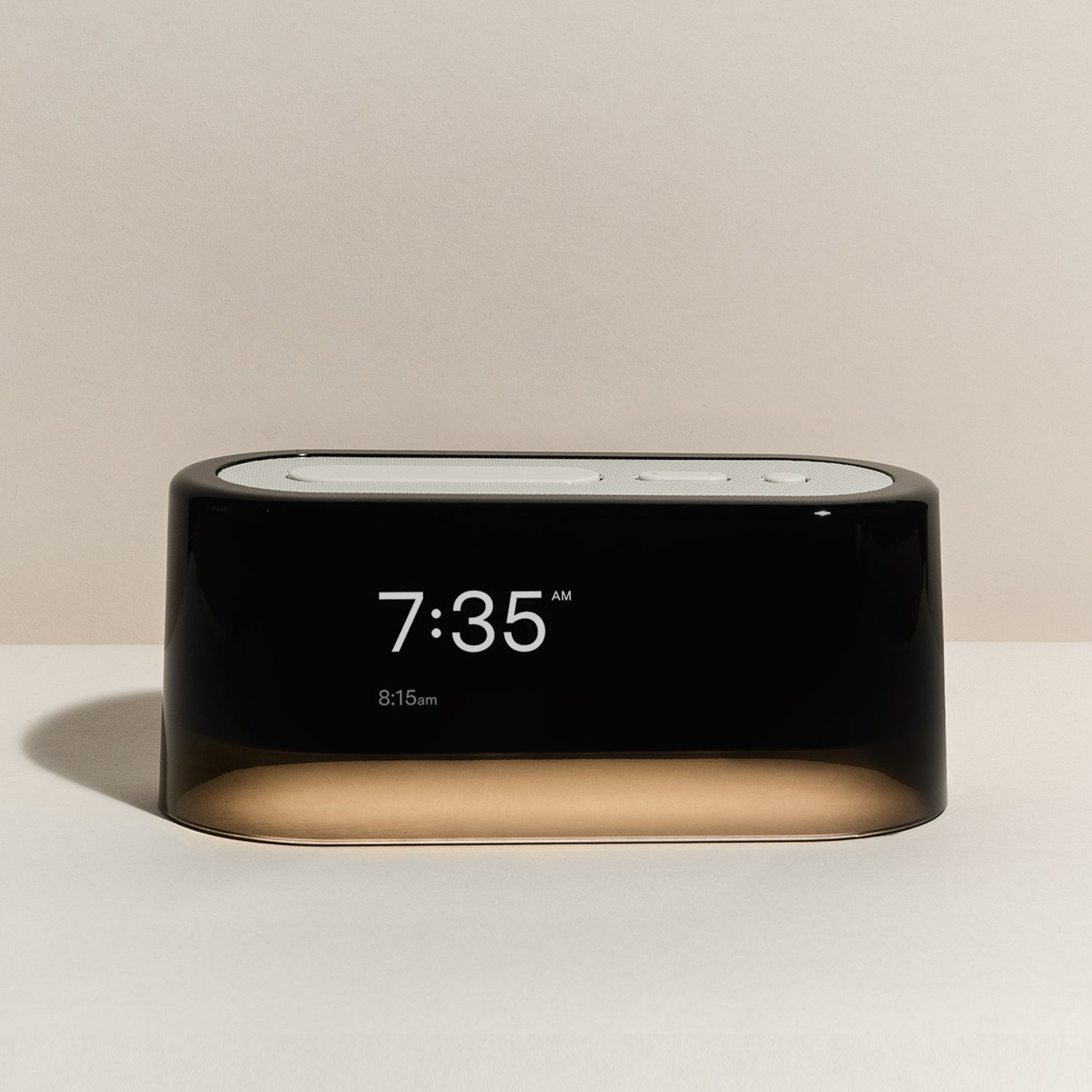 White Loftie Clock