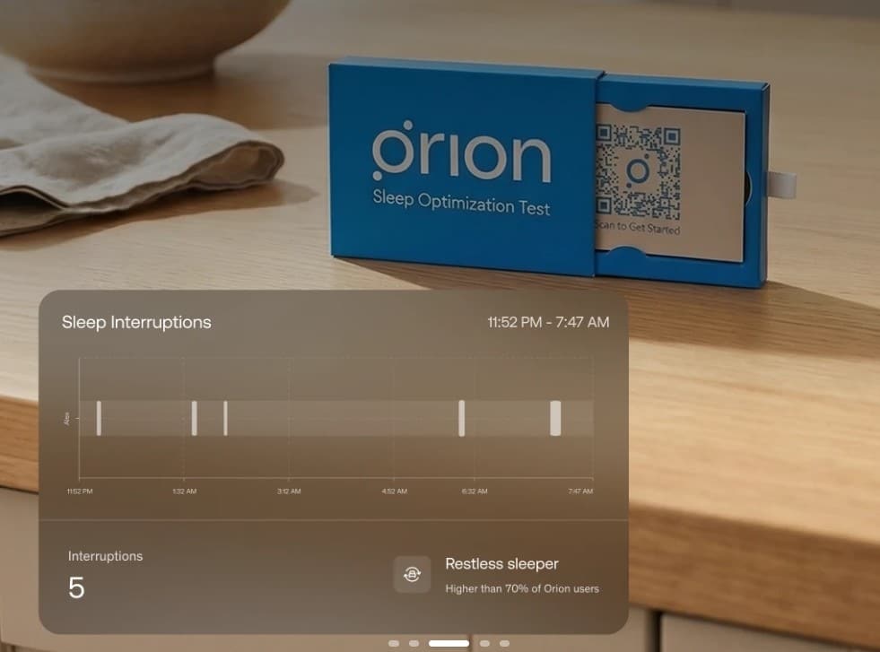 Orion Sleep Disruption Test