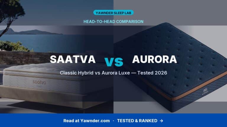 Saatva Classic vs Brooklyn Bedding Aurora Luxe (2026) — Honest Comparison