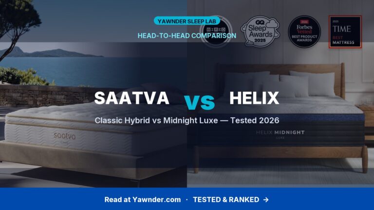 Saatva Classic vs Helix Midnight Luxe (2026) — Honest Comparison
