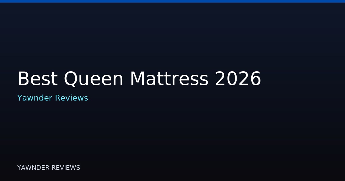 Best Queen Mattress 2026