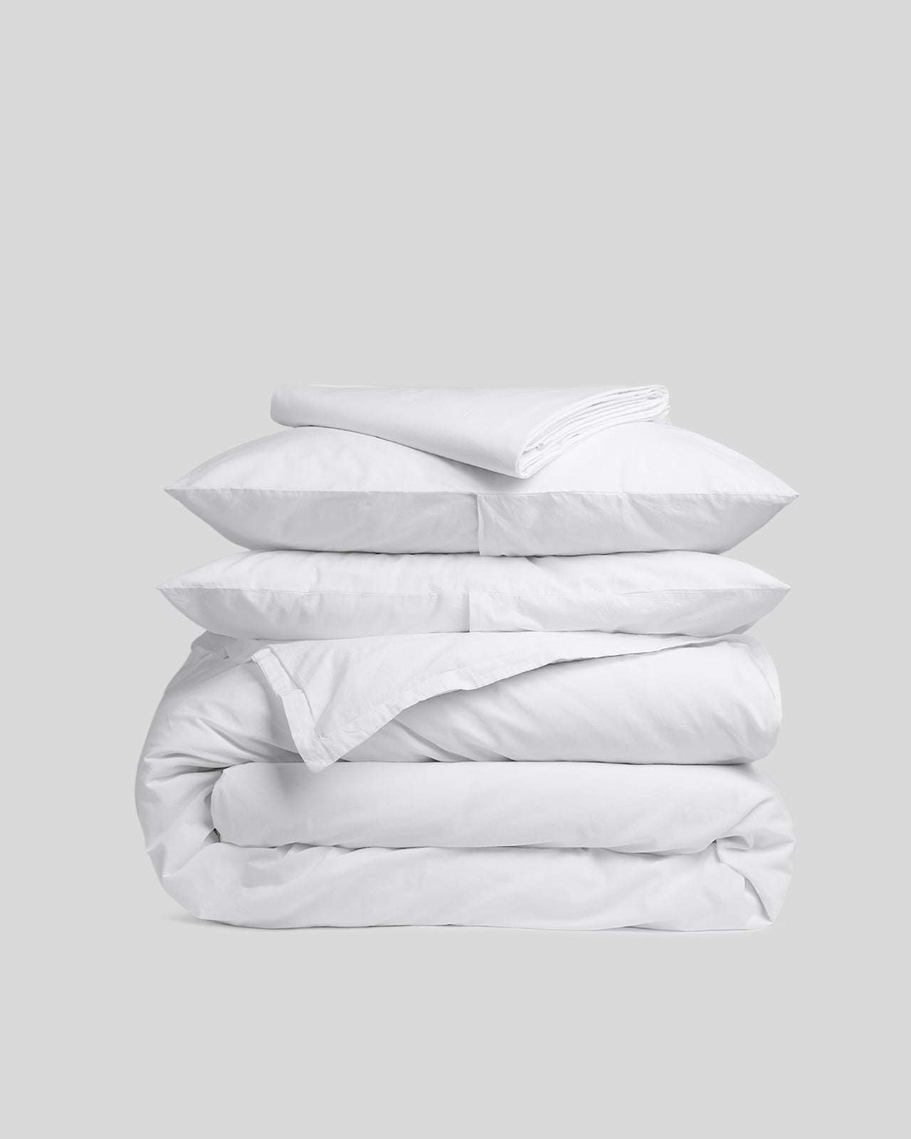 Parachute percale bedding