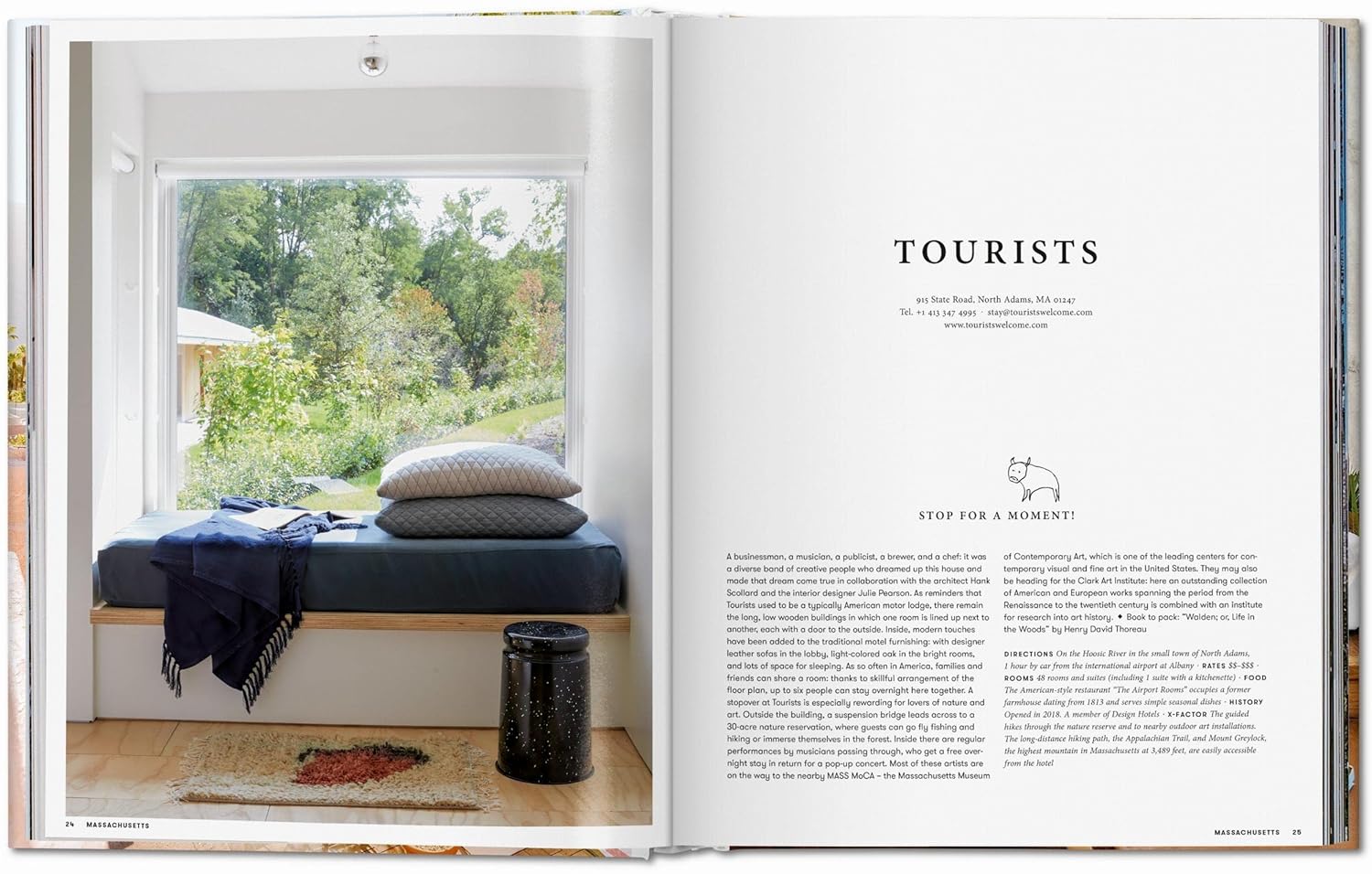 Great Escapes USA interior spread