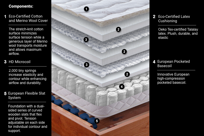 European Sleep Works Nordic II HDM mattress