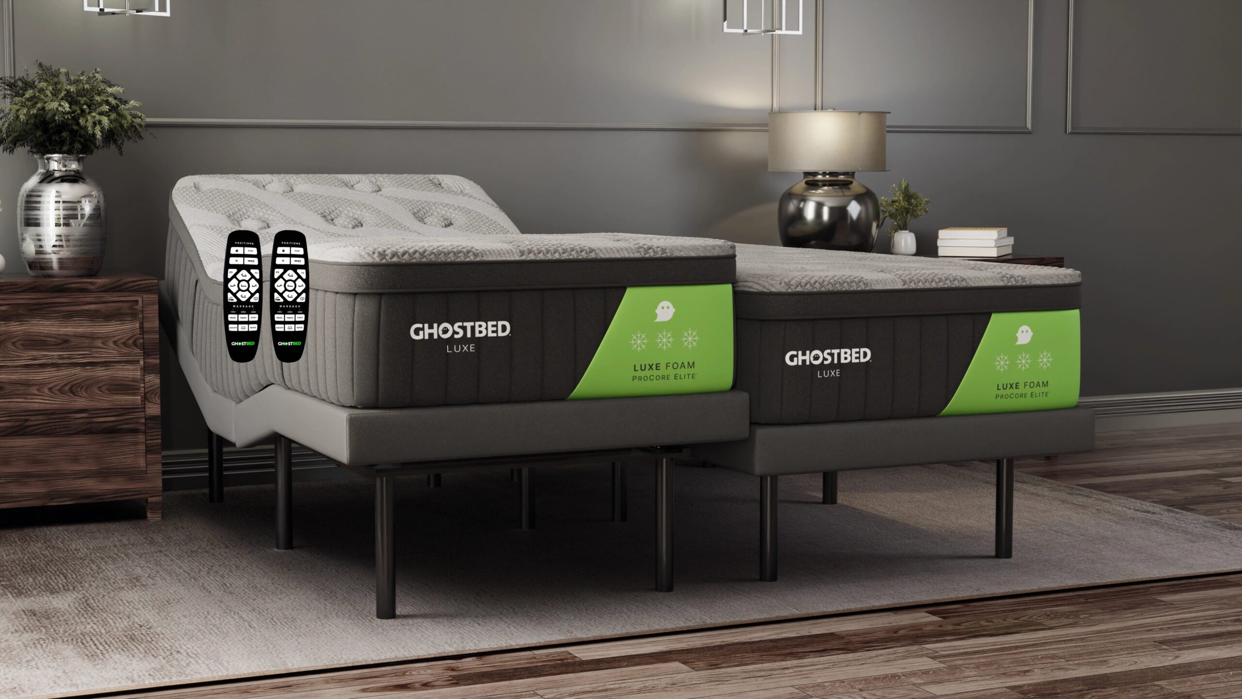 GhostBed Classic latex-over-memory-foam mattress