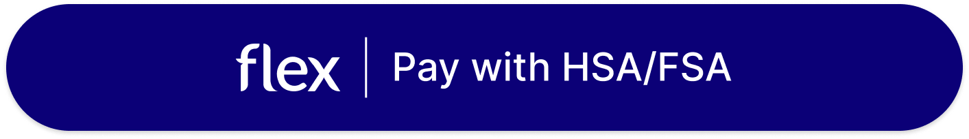 Pay with HSA/FSA — powered by Flex